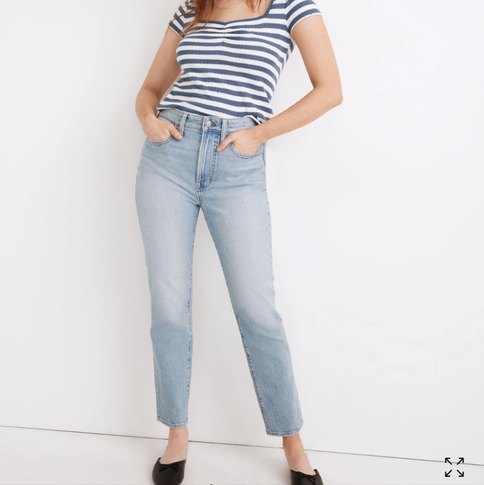 NWT Madewell Curvy Perfect Vintage, Fiore wash